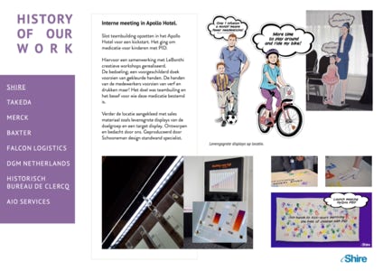 display op maat ontworpen