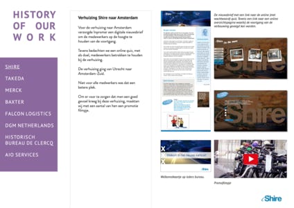 online nieuwsbrief landingspage